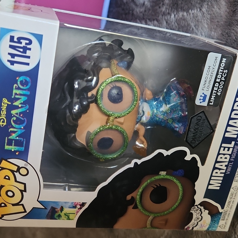 Encanto Loungefly Backpack with Mirabel Funko Pop - Picture 4 of 6